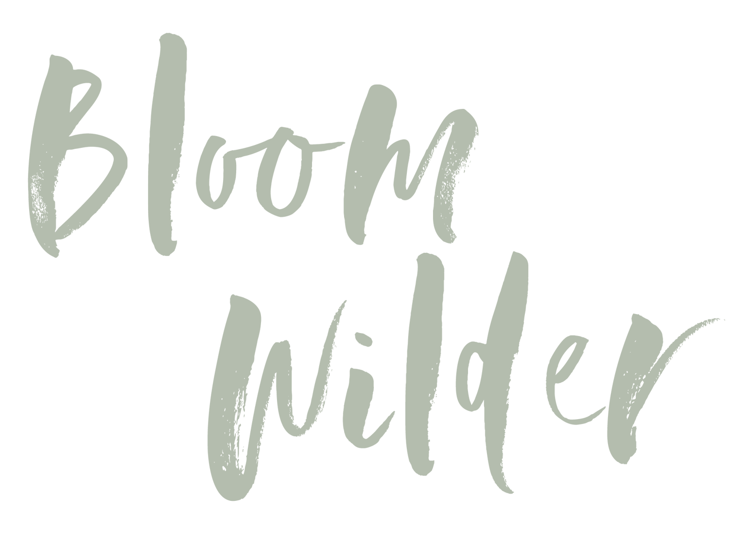 Bloom Wilder logo